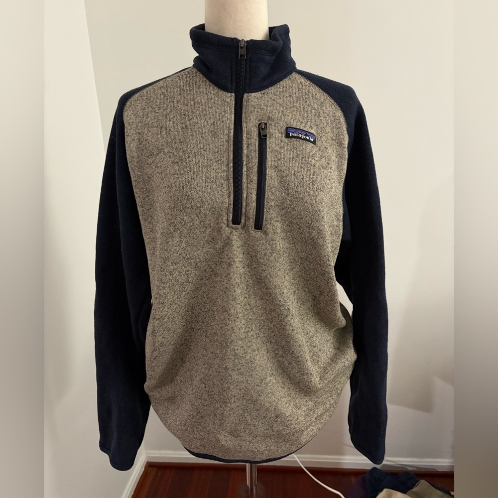 Patagonia fleece quarter zip